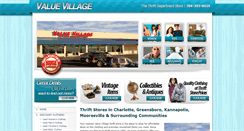 Desktop Screenshot of carolinavaluevillage.com